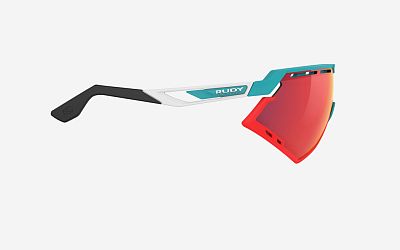 Превью  Велоочки RUDY PROJECT Defender Emerald/White Matt, Линзы: Multilaser Red (SP523823-0000)